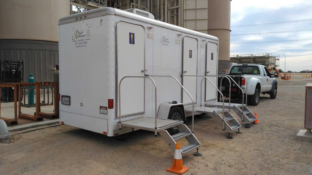 Luxury Restroom & Shower Trailer Rentals for Disaster Relief in California