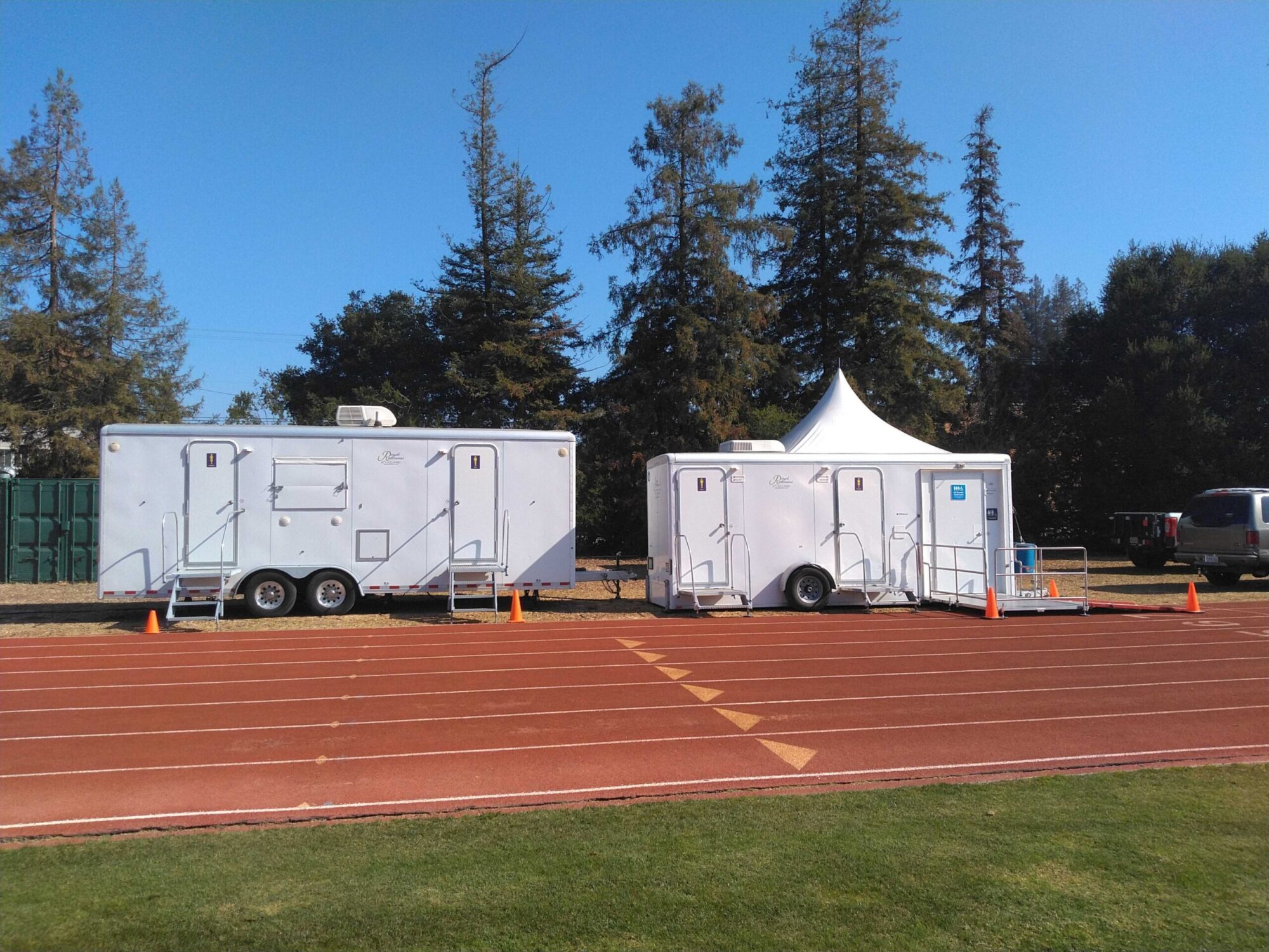 Restrooms for your School events!
