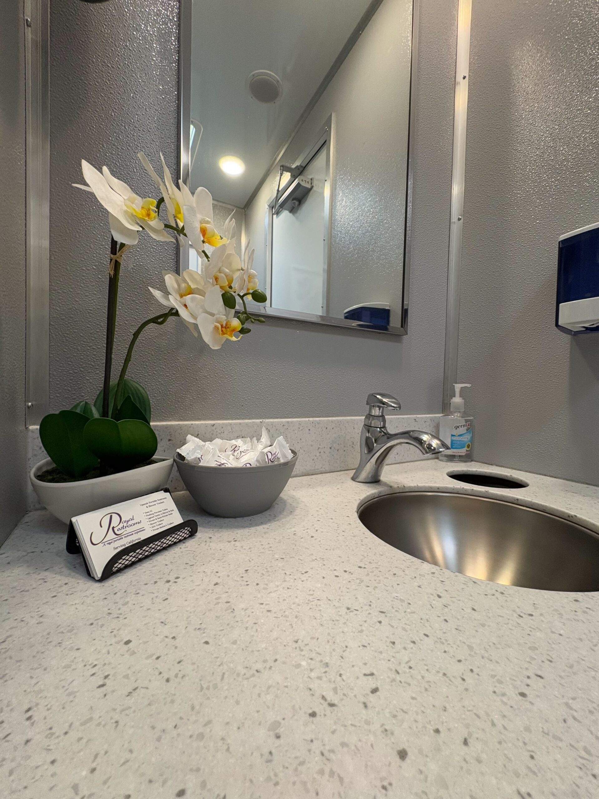 Exterior of Royal Restrooms ADA Shower + 2 Stall Restroom Trailer