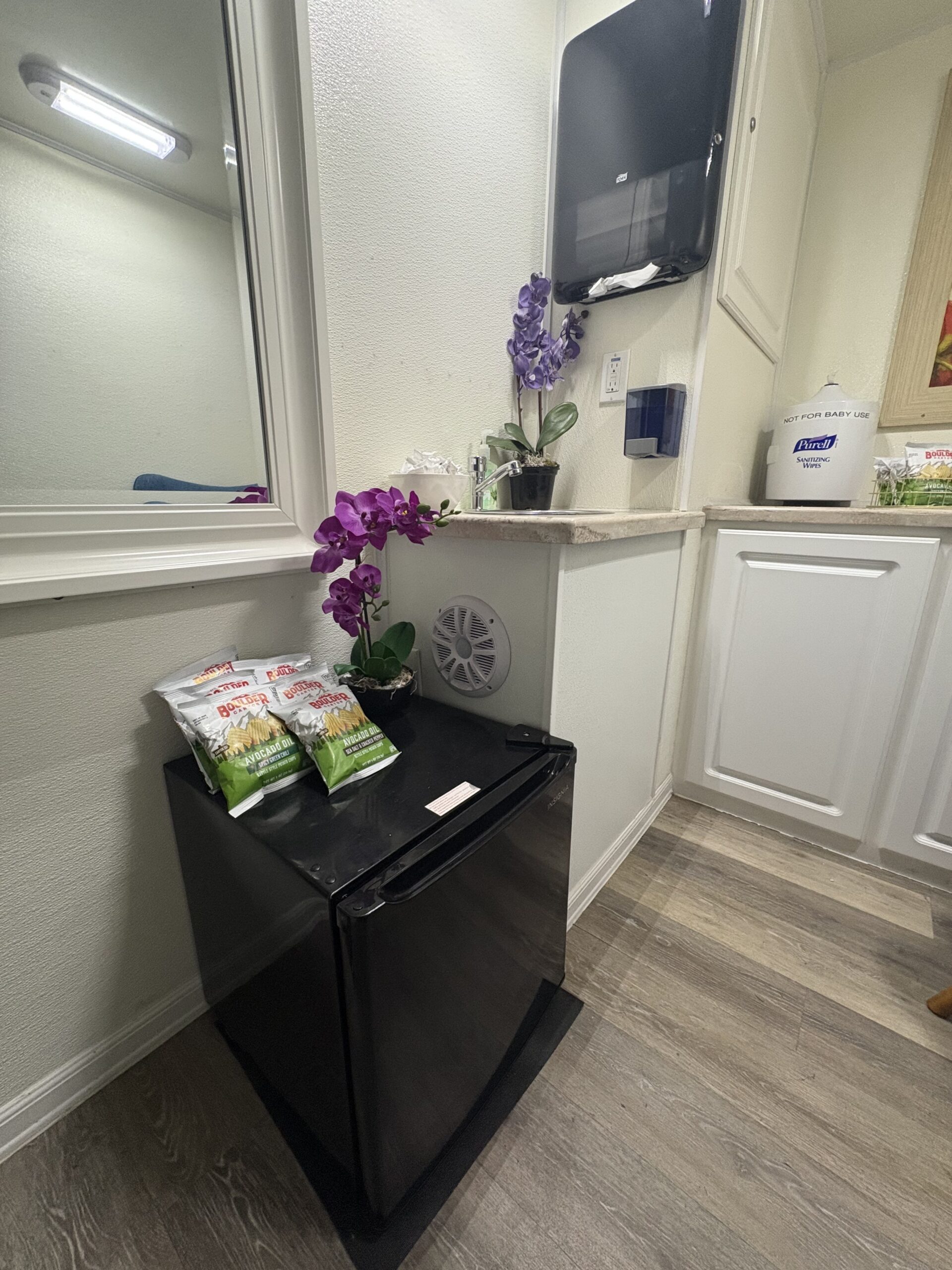 Mother’s Room / Retreat trailer interior detail