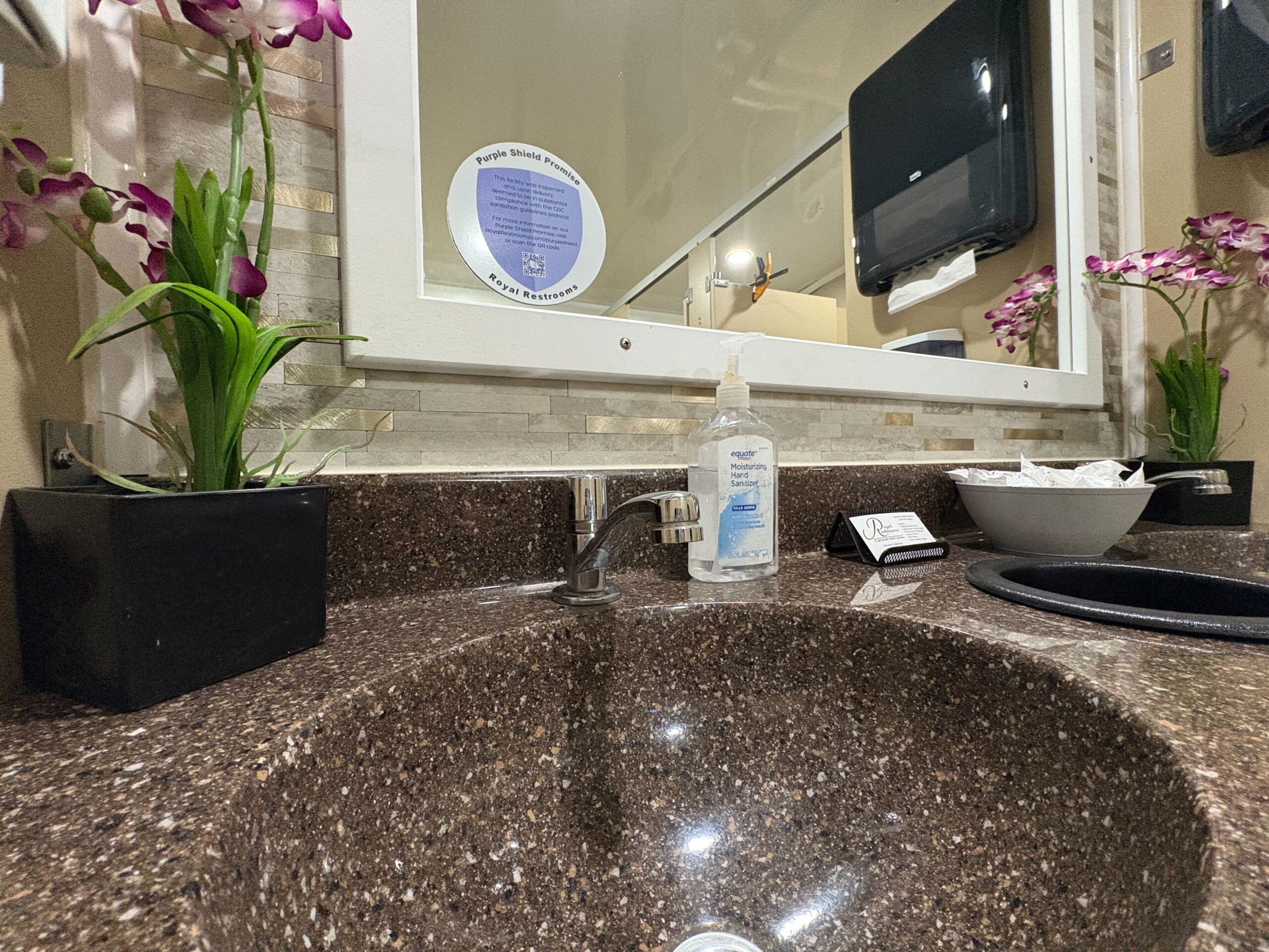 Signature Ten Stall Semi-Private restroom trailer exterior