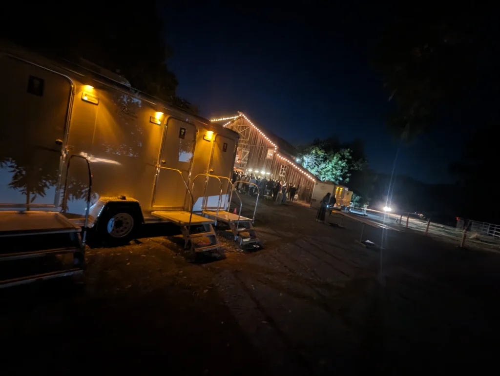 Barn Wedding Venues & Restroom Trailers: Elevating Rustic Weddings with Luxury Restrooms
