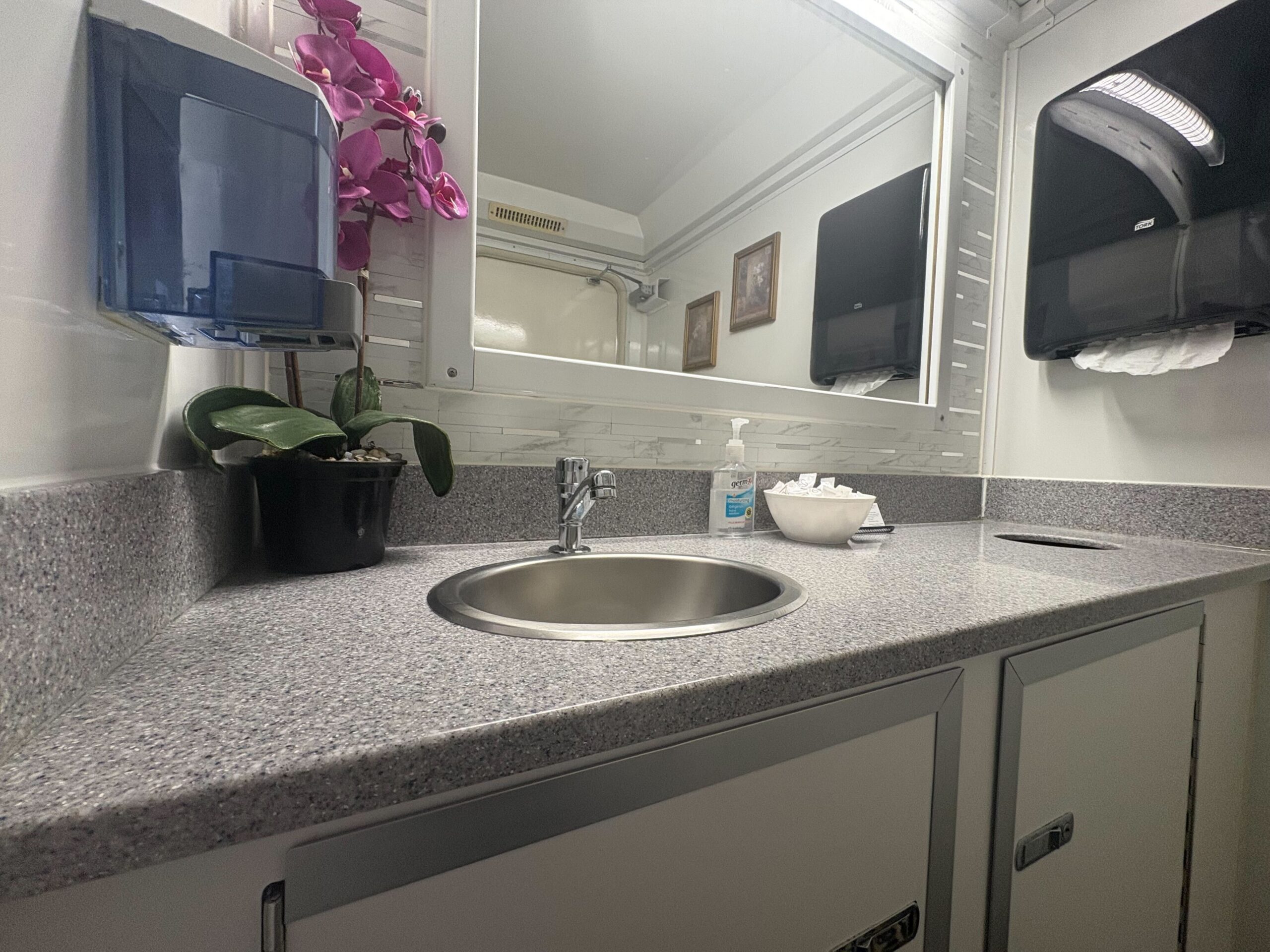 Royal Restrooms platinum and signature upgrade restroom trailer exterior
